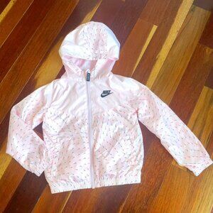 Nike Toddler Girl's Pink Windrunner Jacket 4T